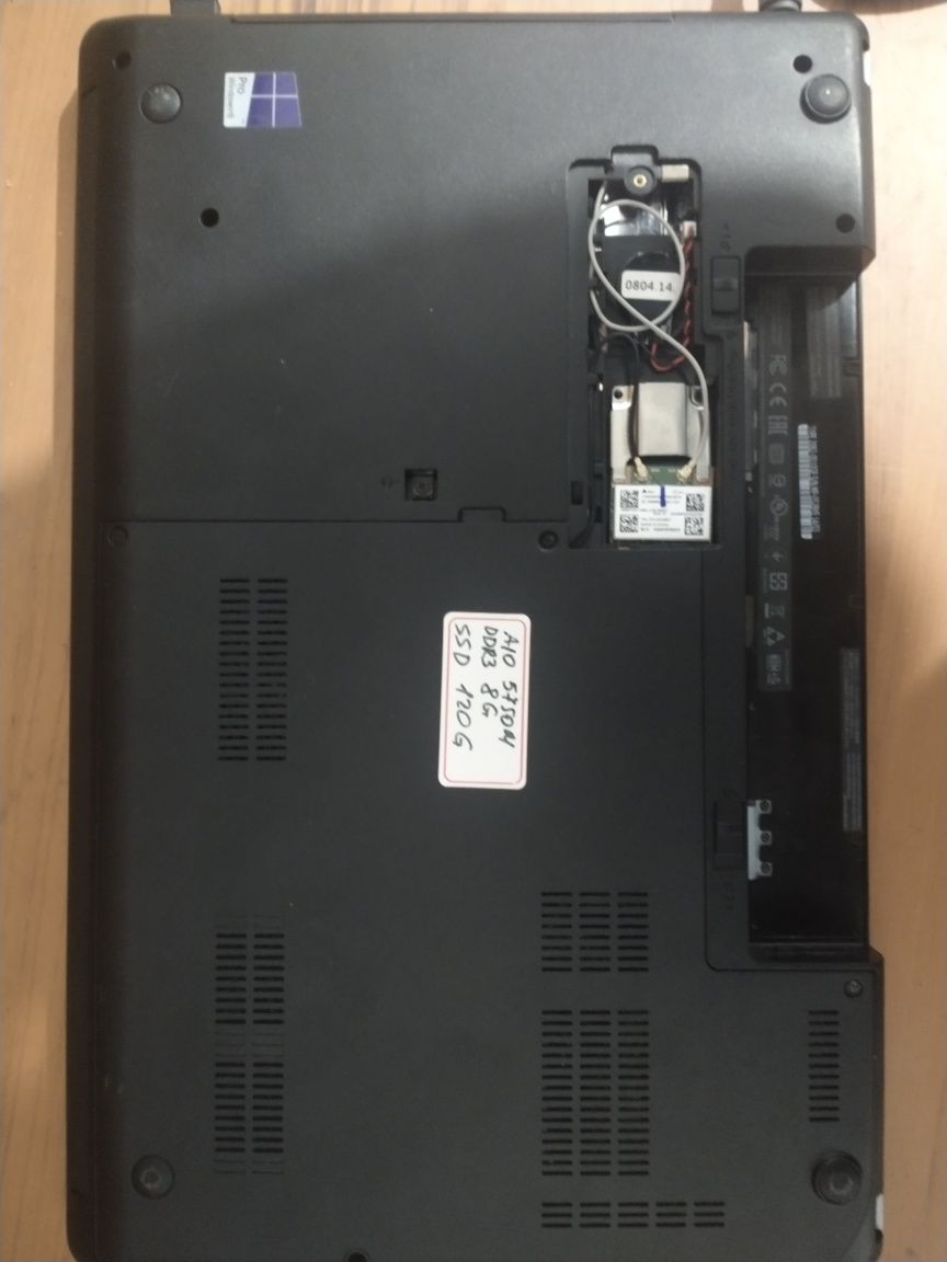 Ноутбук Lenovo e545 15"6 AMD A10-5750m 8/120Gb ssd +Radeon R5 m200 2Gb
