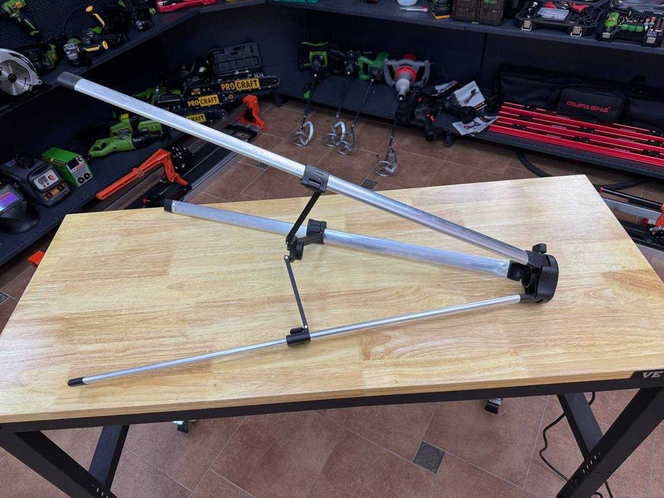 Комплект Телескопическая Штанга +Тринога ( штатив) 3.7 м. для нивелира