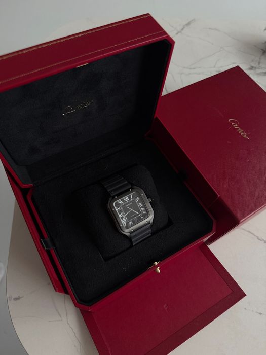 Cartier Santos Large WSSA0039 black 2024
