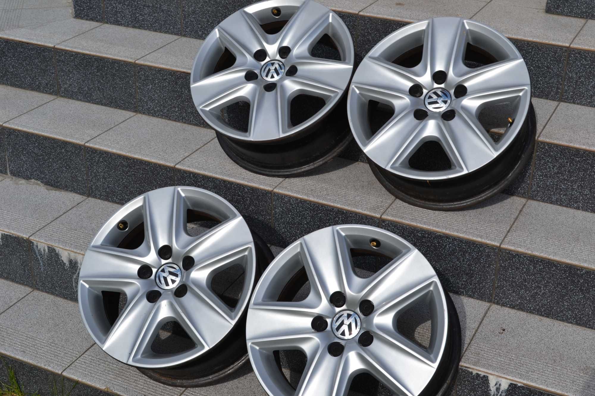 Felgi strukturalne 5x112 VW 16 Cali oryginalne