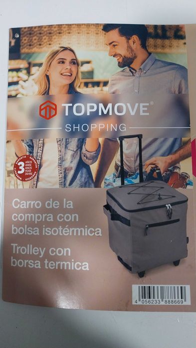 Carrinho de Compras com Bolsa Térmica