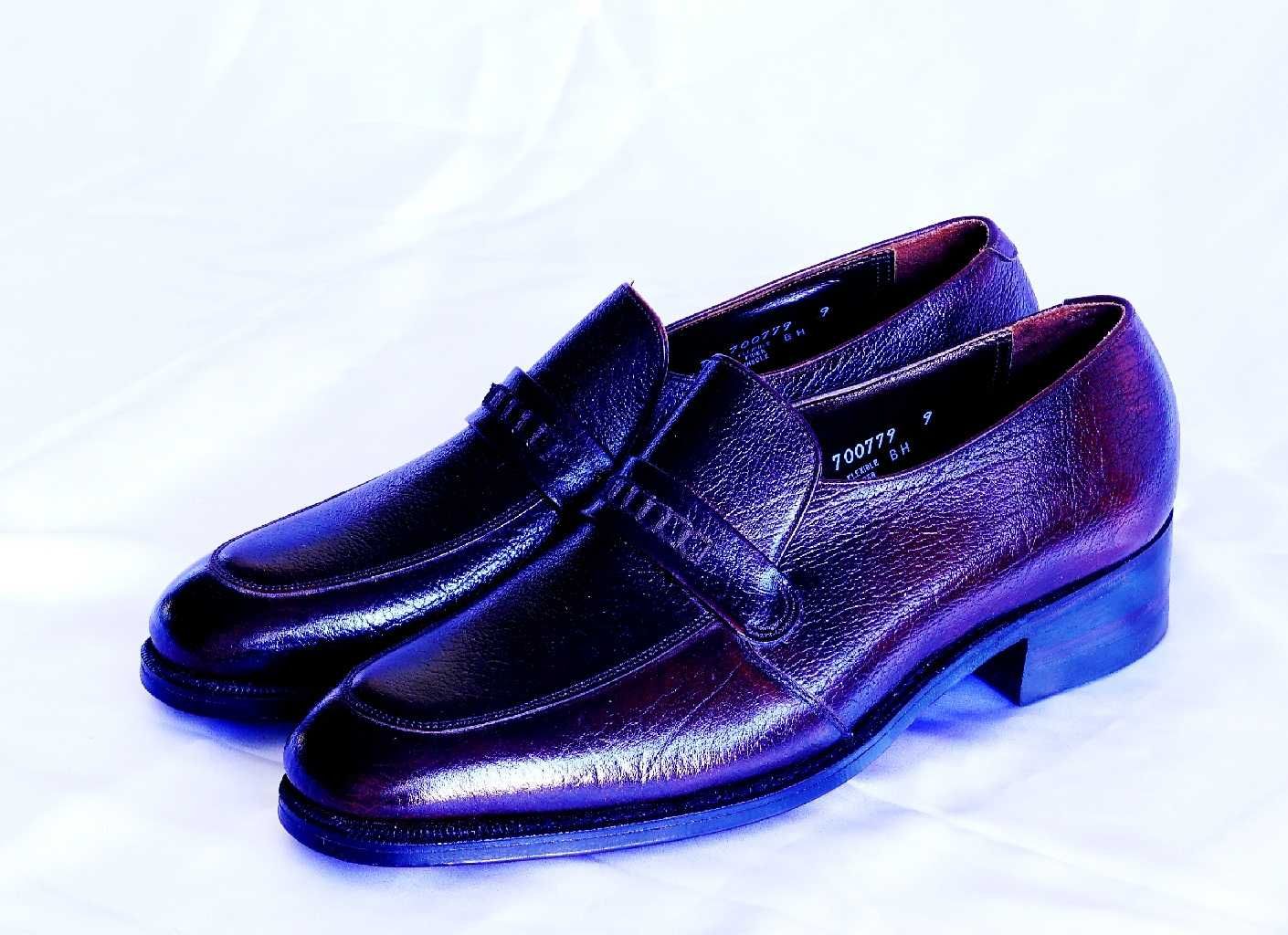 Florsheim 41 loafers shark heel&skin tricker's ferragamo gucci santoni