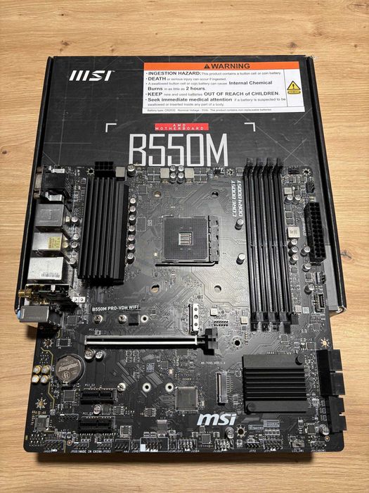 MSI B550M — AM4 — Б/У