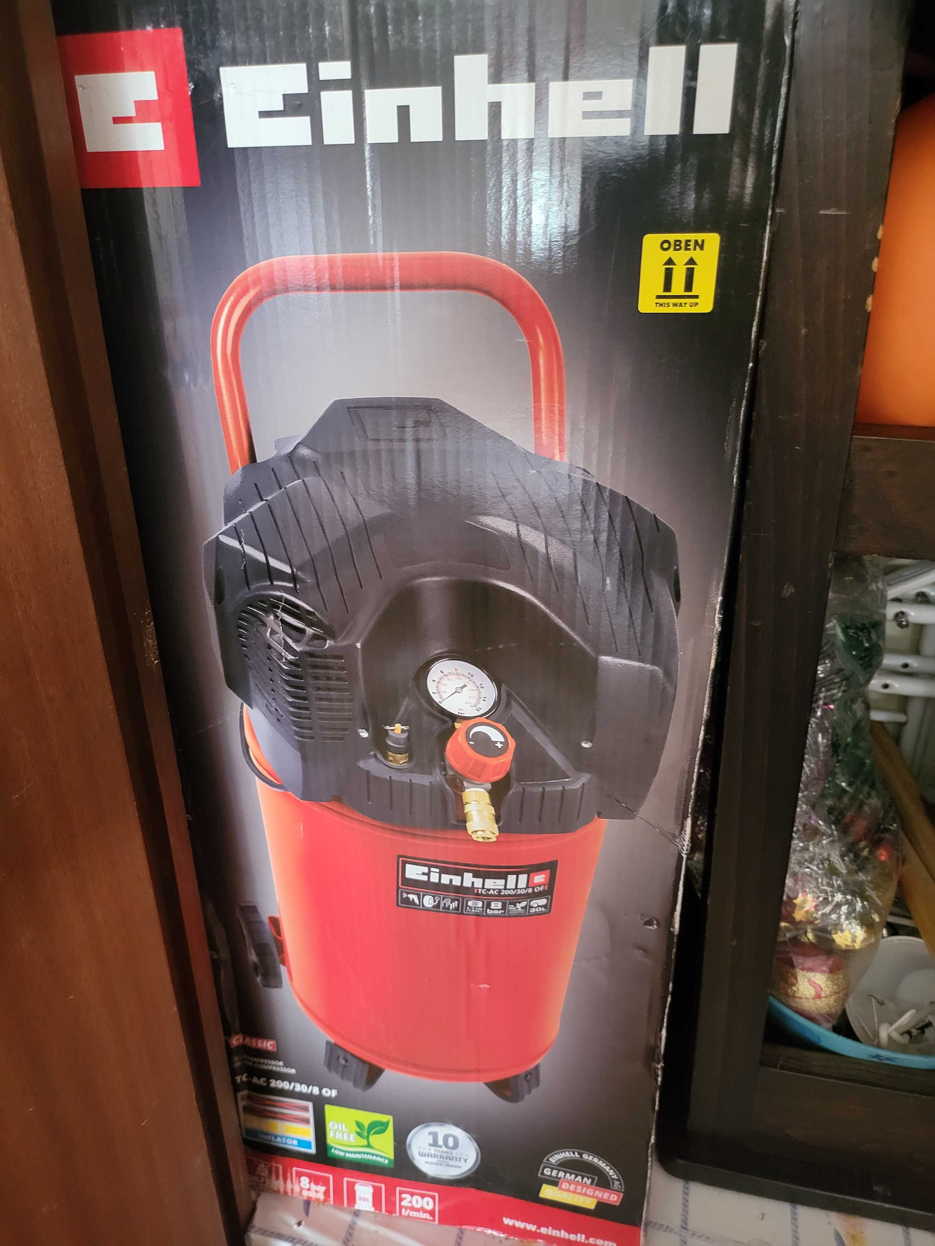 Compressor Einhell novo na caixa nunca usado