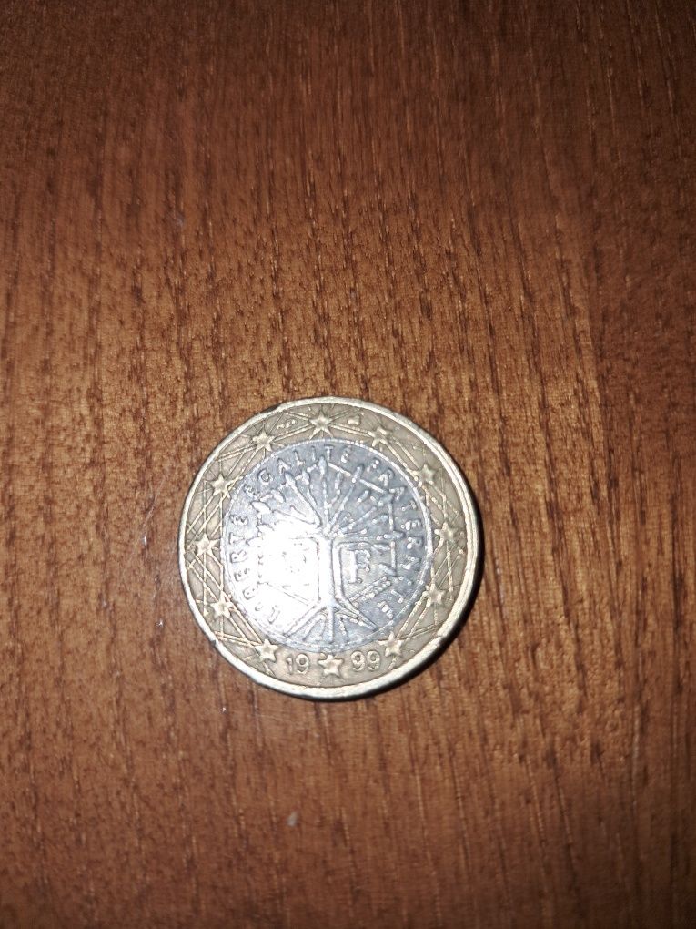Moeda de 1 € 1999 da França