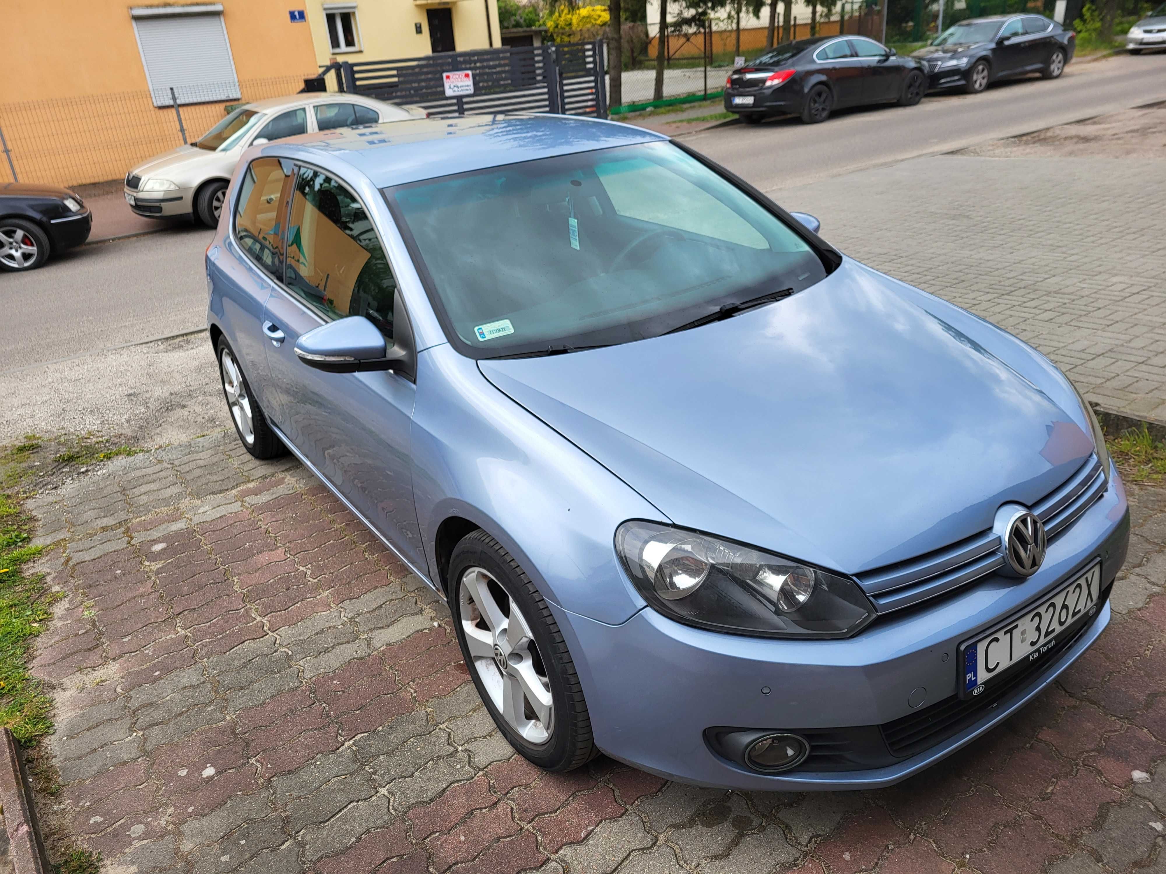 Volkswagen VW GOLF VI 2008 r. 1.4 MPI + LPG