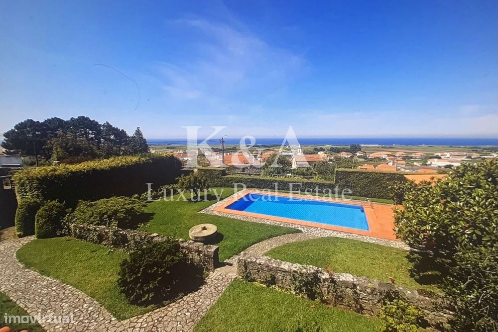 Moradia T3 com jardim e piscina com vista mar, Afife/Viana do Castelo