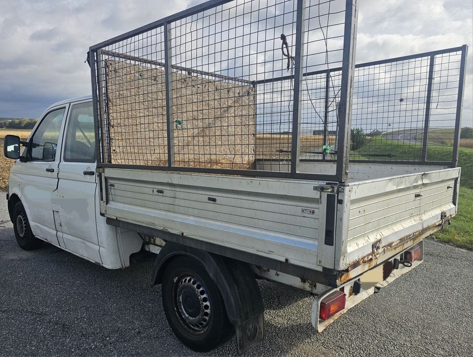 VW T5 Doka 1.9tdi 6osobowy Zadbany Tanio Niski przebieg Długie oplaty