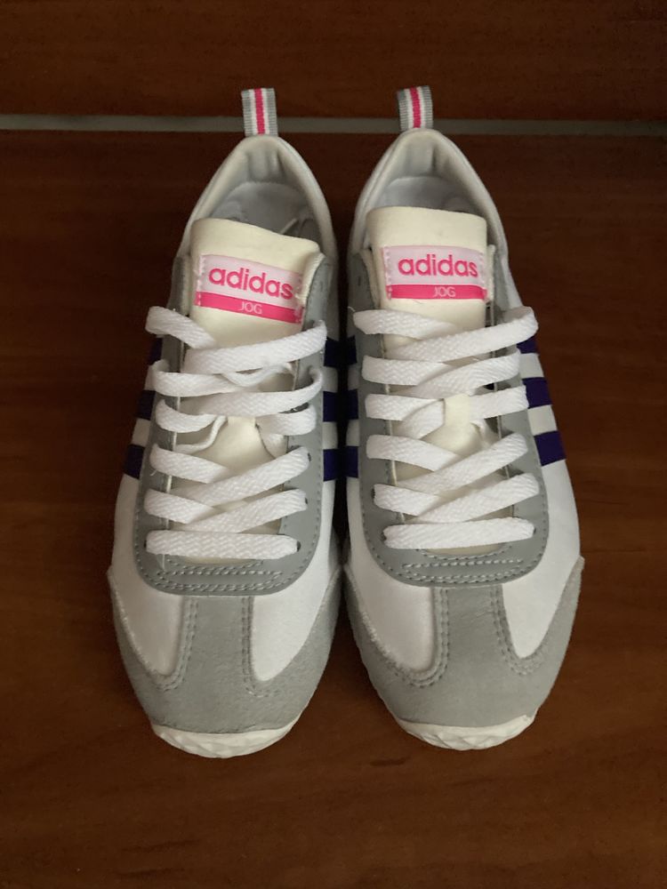 Materiałowe buty sportowe Adidas Neo roz. 38 2/3