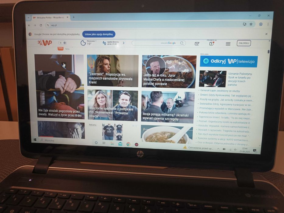 HP Pavilion 15-p158sa z dotykowym ekranem, AMD A10, 8 GB / 1,5 TB HDD