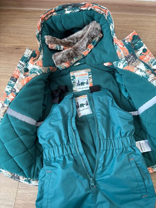 Зимовий дитячий комплект: куртка + штани