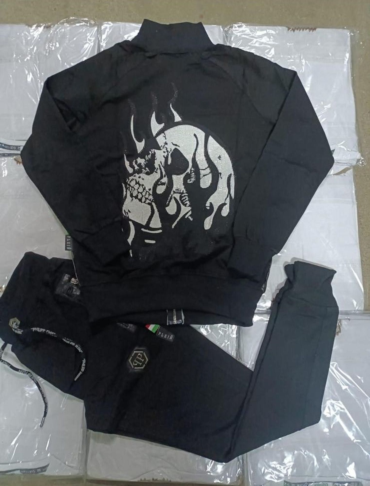 Komplety dresu  Philipp Plein męskie komplet dresu Czarny PP