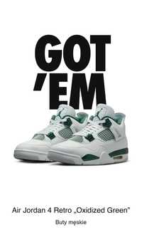 Jordan 4 "oxidized green"