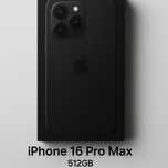 iPhone 16 Pro Max 512 GB NOWY zaplombowany czarny Black Titanium