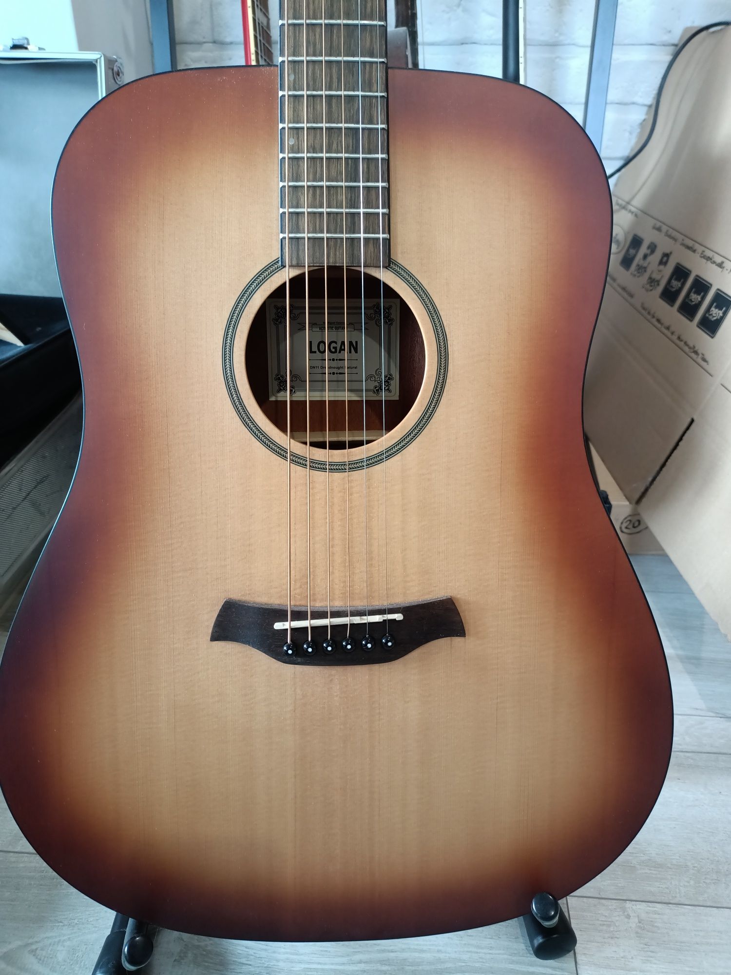 Gitara Elektroakustyczna Logan DN11 EQ SB - Nowa/Wyprzedaż/Okazja