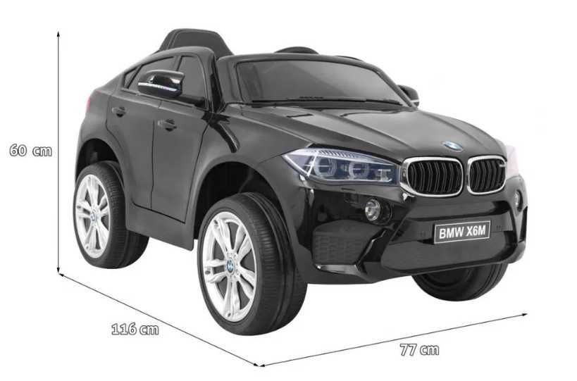 BMW X6M używany samochodzik elektryczny dla dziecka MP3 pilot