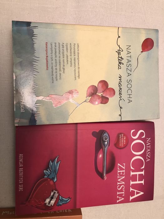 Natasza Socha 2 ksiazki