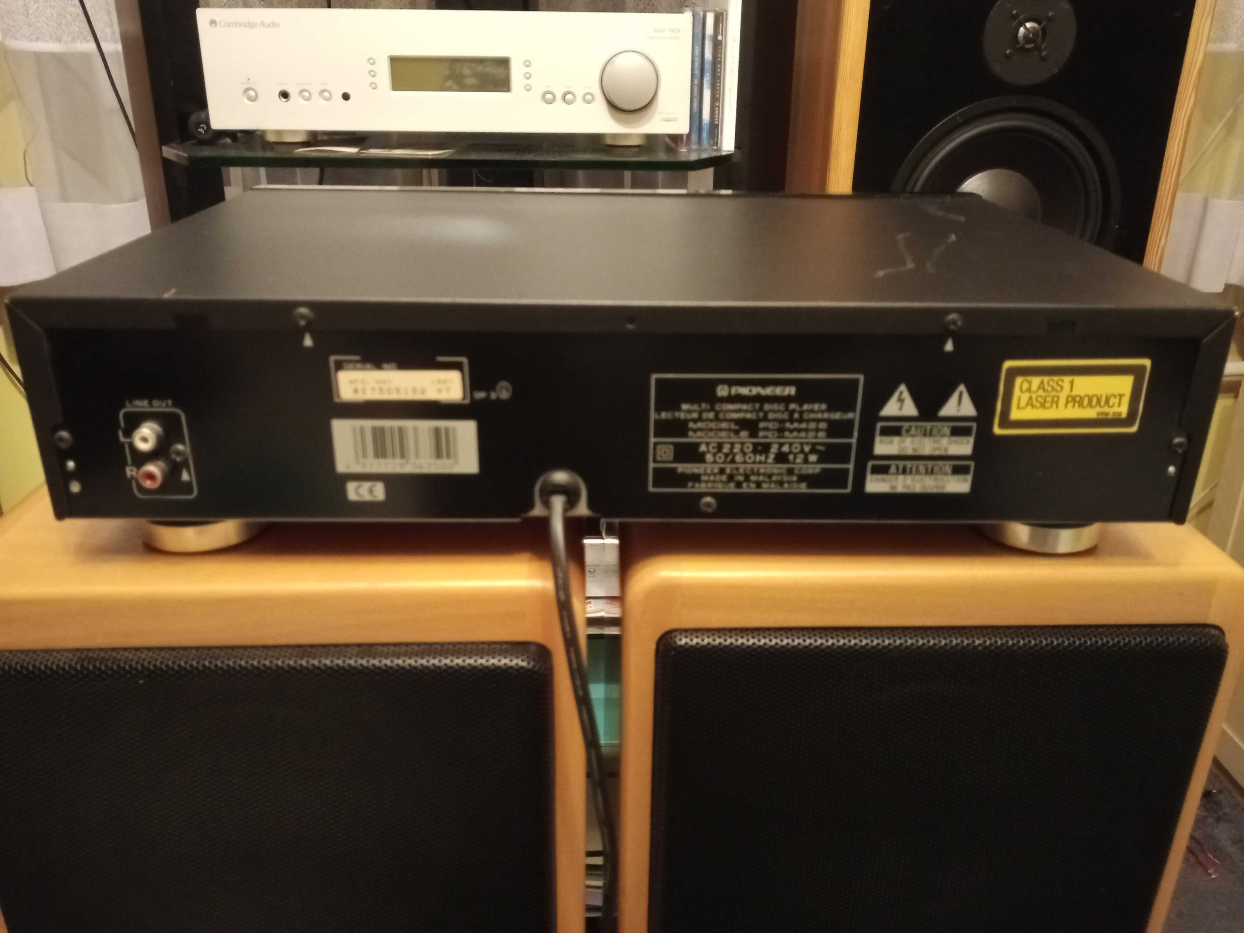 Odtwarzacz zmieniarka płyt cd Pioneer DP-M426 z pilotem