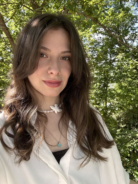 Кольє прикраса Цвіте Терен пташка