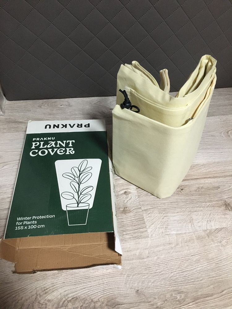 Zimowa oslona na krzewy rosliny drzewka