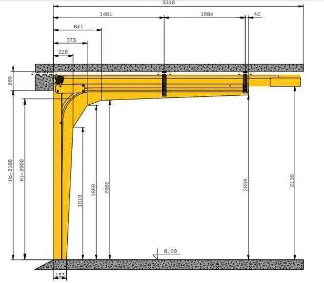 Brama Garażowa Segmentowa Wiśniowski UniTherm 2500x2100 Antracyt Napęd