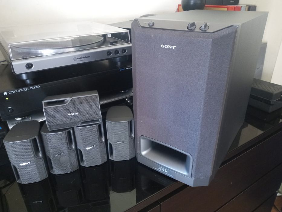 Colunas 5.1 Sony 100w