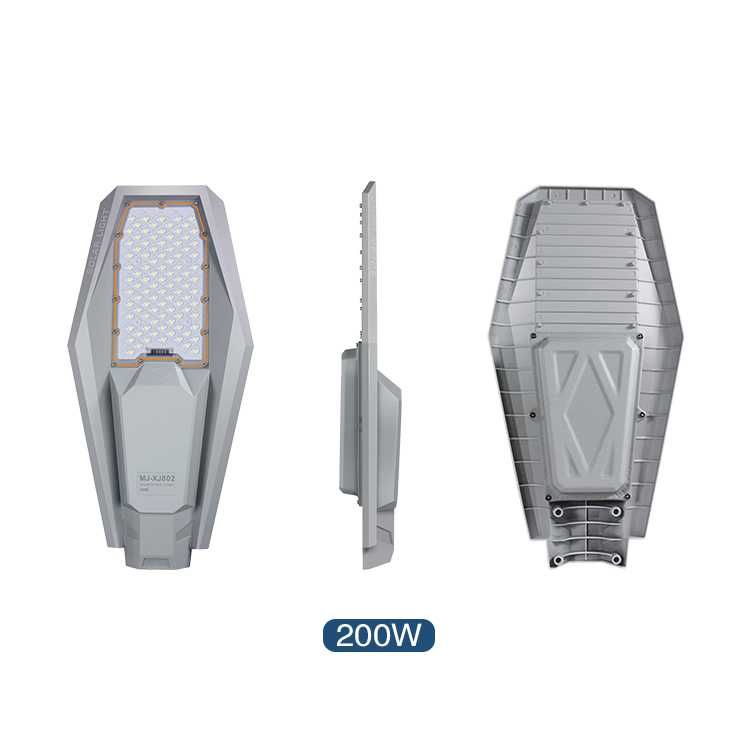 Uliczna lampa solarna 200W ALUMINIUM PREMIUM - osobny panel LED