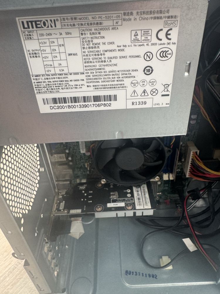 Компьютер Acer Aspire MC605 Tower / Intel Core