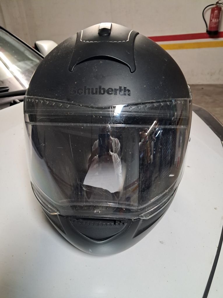 Capacete moto com sistema Cardo