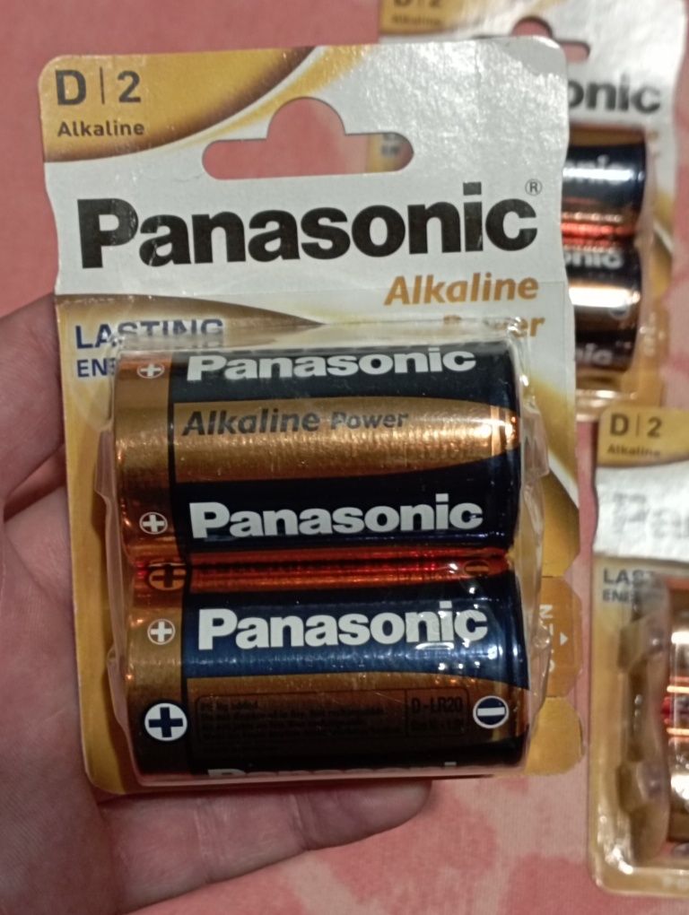 Батарейки Panasonic Alkaline Power щелочные D (LR20) блистер, 6шт