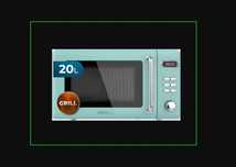 Kuchenka mikrofalowa Cecotec Proclean 5110 20L  Retro Green, 700 W