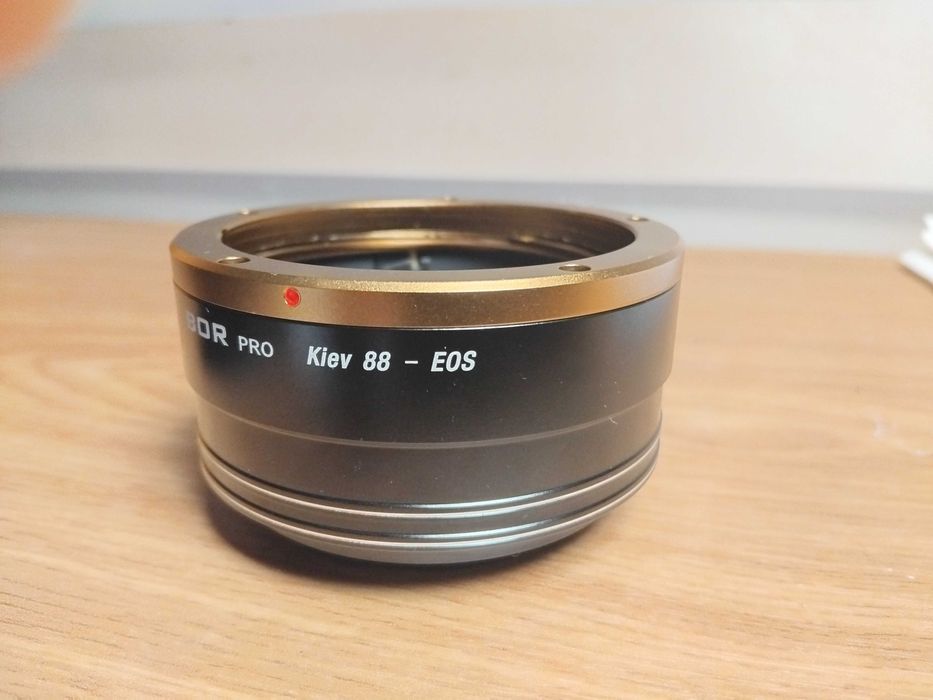 adaptador de lentes Kiev88 novo, para camaras EOS canon