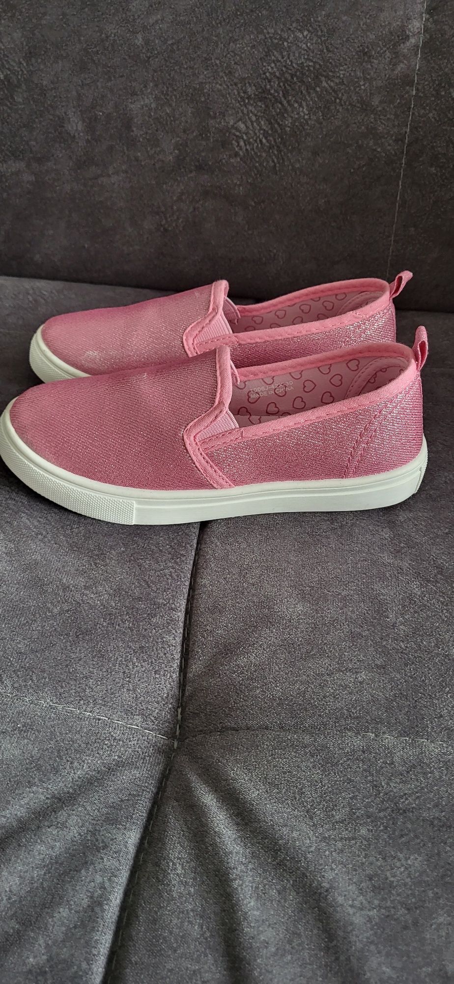 Buty/trampki różowe