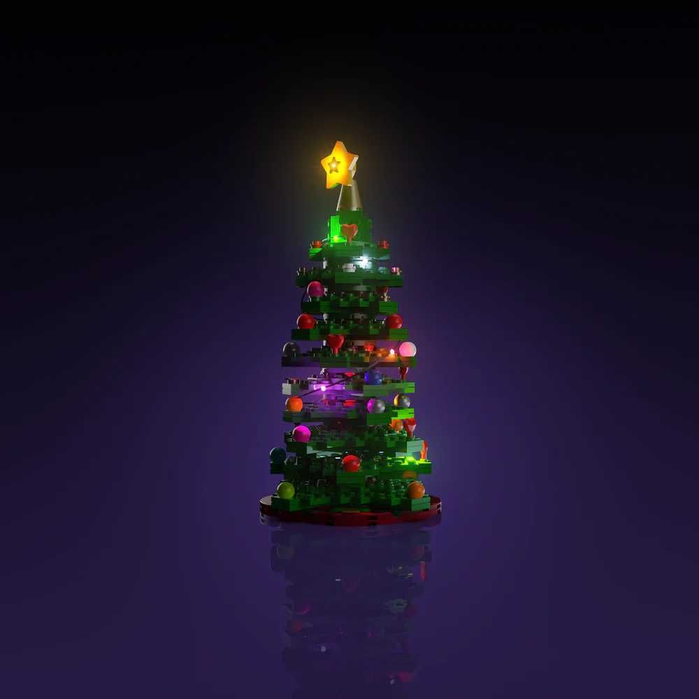 Light My Bricks 2.0 Light Kit LEGO Árvore de Natal NOVO