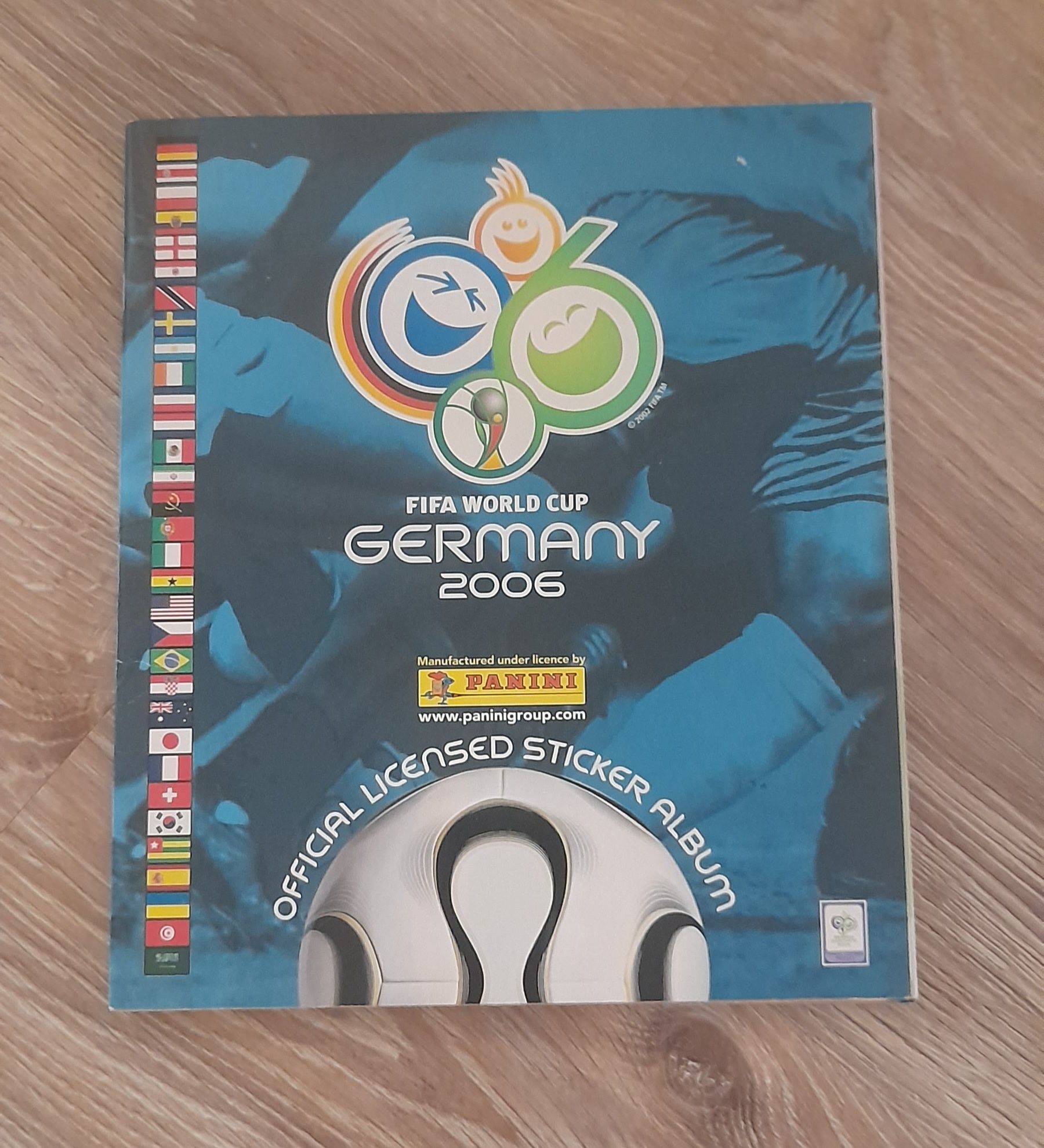 Pannini Albumy piłkarskie z naklejkami . Euro 2004,2008,2012 World Cup