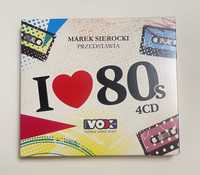 Marek Sierocki I love 80’s 4 x CD