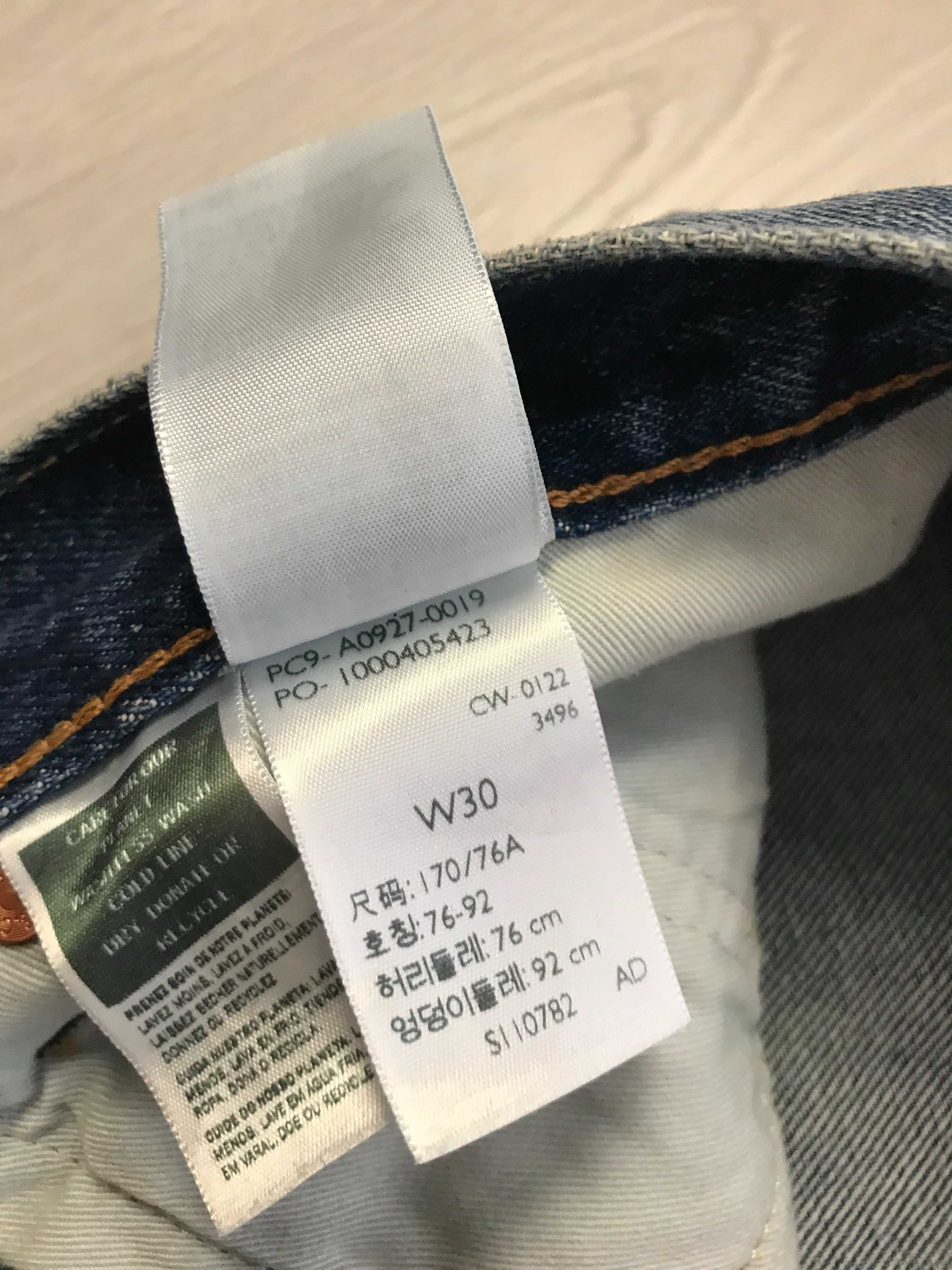 LEVIS 551 r.30 Nowe, oryginalne szorty jeansowe męskie