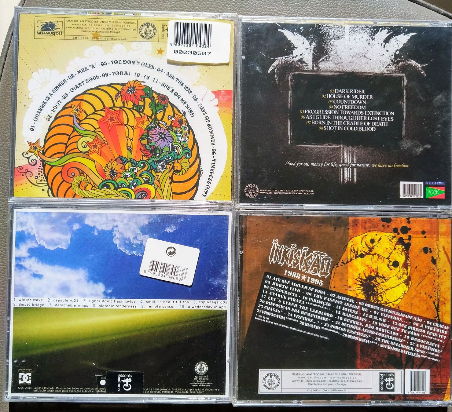 Lote Vários Pack CDs Punk Rock Heavy Death Prog Grunge Alternativo