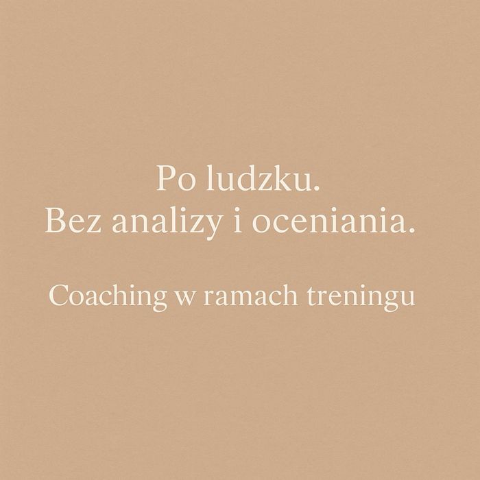 Tening coachingowy