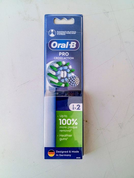 Oral-B końcówki do szczoteczki elektrycznej 2szt. 100% Orginał
