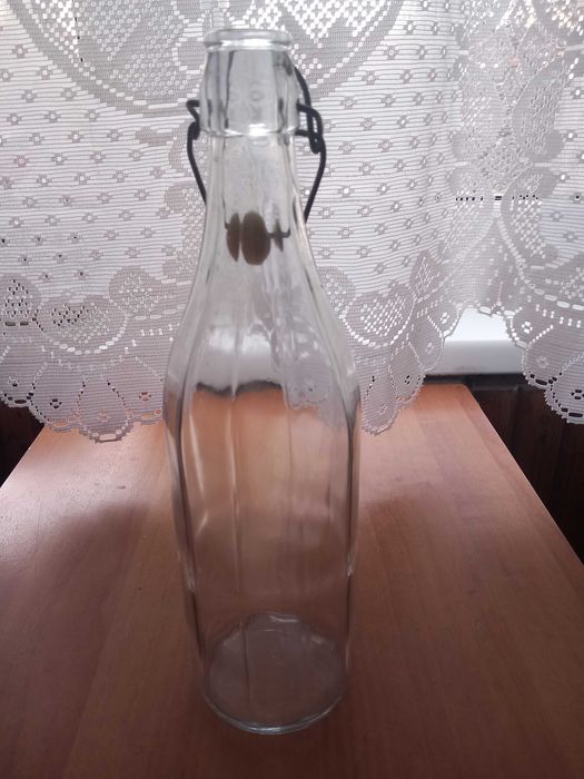 butelka szklana kolekcjonerska