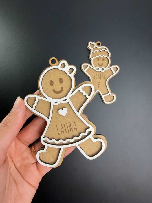 Ornamentos de Natal Personalizados