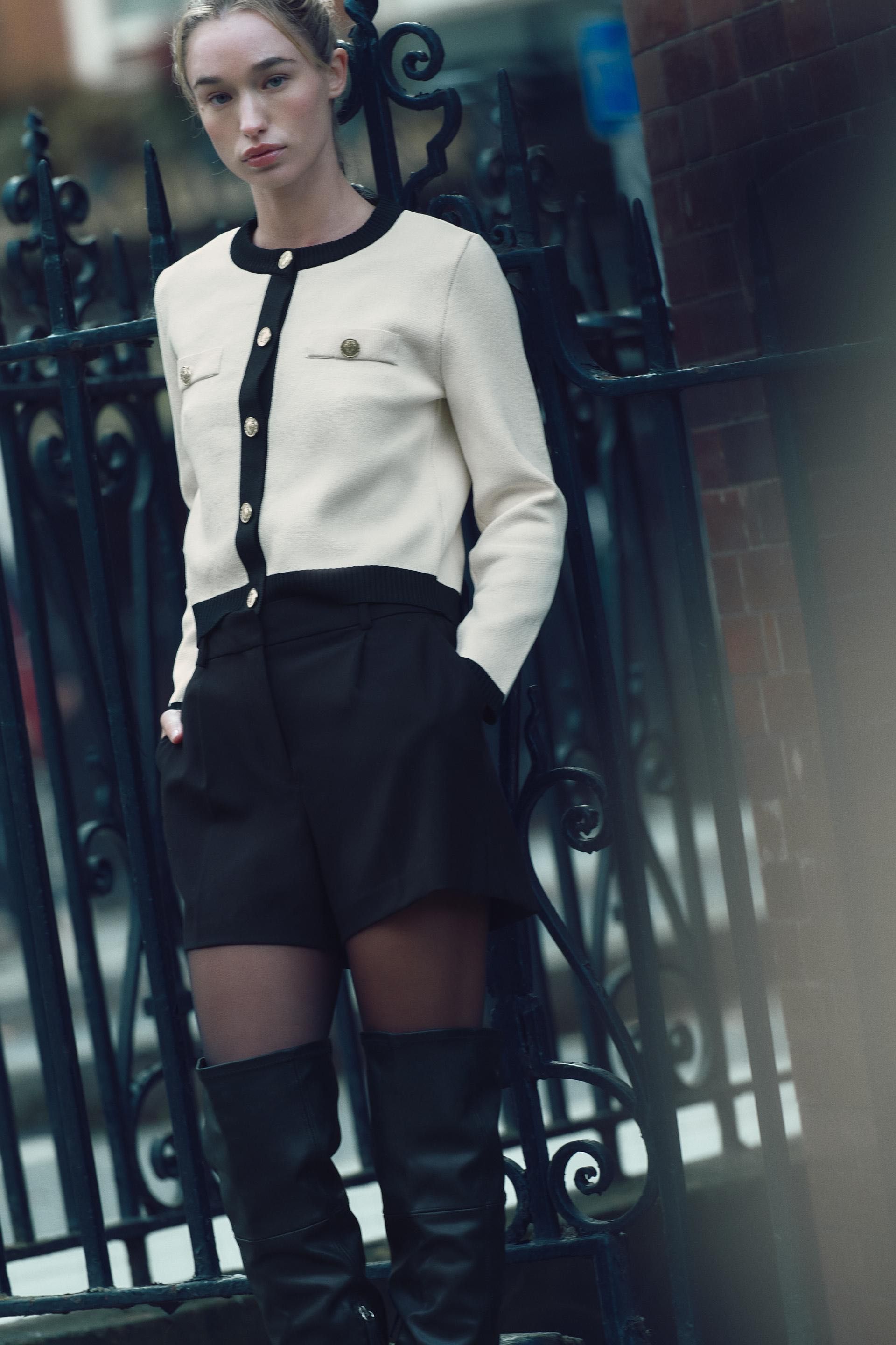 ZARA трикотажний жакет розмір М  1822/106/070
