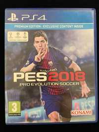 Pro Evolution Soccer PES 2018 na PS4 i PS5 w BDB stanie 3xA UEFA