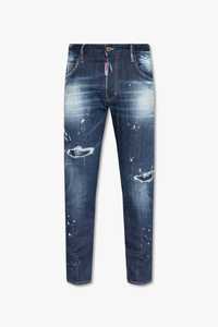 DSQUARED rozmiar 54 - SKATER Destroyed Slim Jeans - ORYGINALNE JEANSY