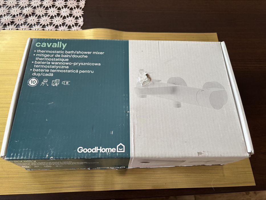 Bateria termostatyczna biala