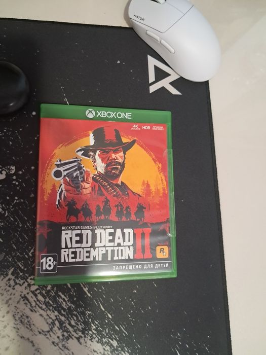 Диск з грою Red dead redemption 2 на xbox one