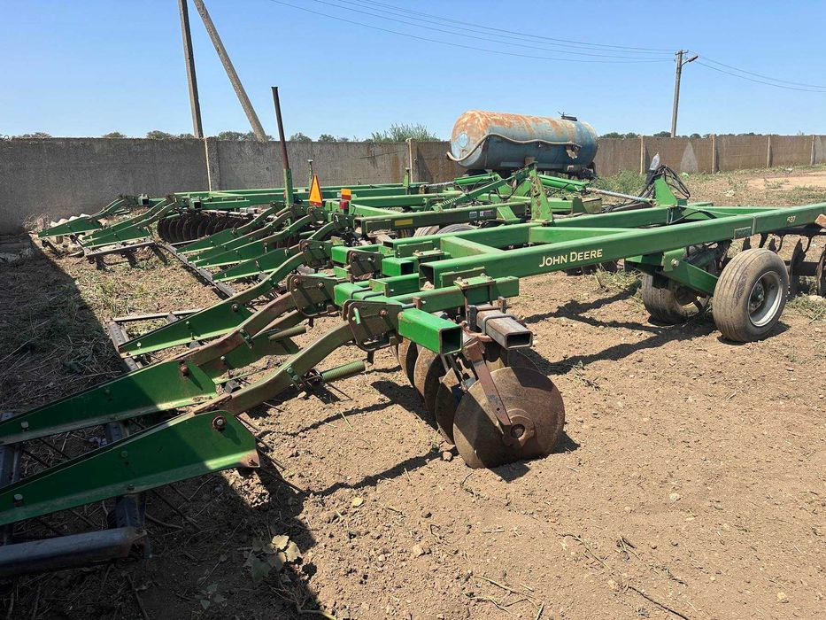 John deere 637 дискова борона 8.6 м