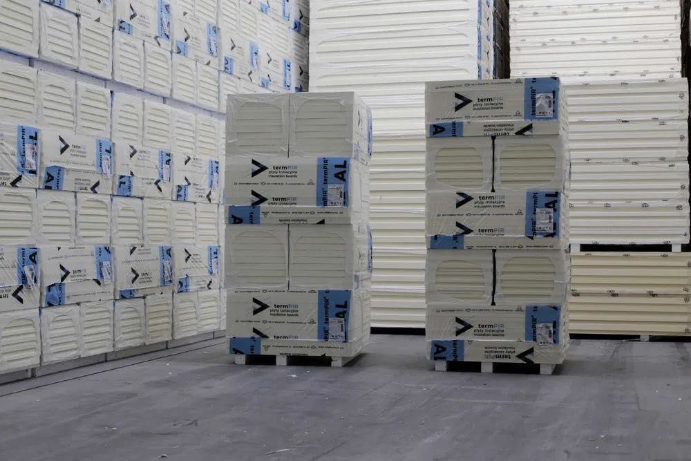 Płyty izolacyjne TERM PIR 100 mm - od 20 do 250mm CENY PRODUCENTA