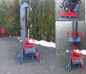 Łuparka do drewna na hydraulikę klocek 70 cm pionowa 20T